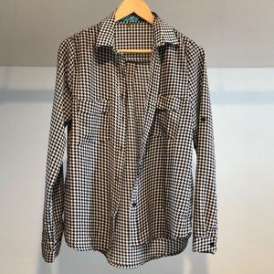 Houndstooth blouse